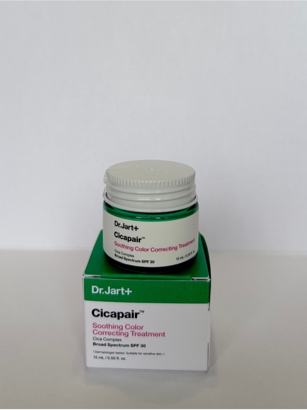 Dr. Jart+ Cicapair Soothing Tiger Grass Color Correcting Treatment Derma Green